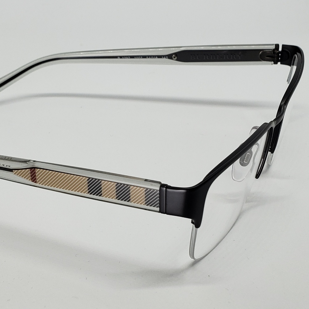 Burberry Rx Unisex Eyeglasses black - Picture 2 of 8